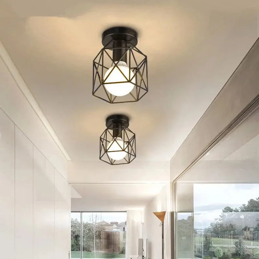 Orbe — Plafonnier Rond en Métal, vue 2