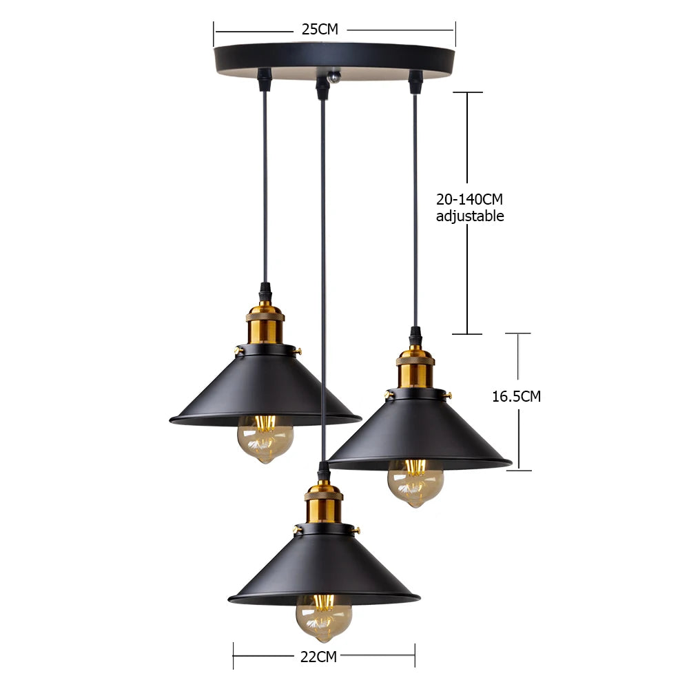 Bistrot, suspension vintage