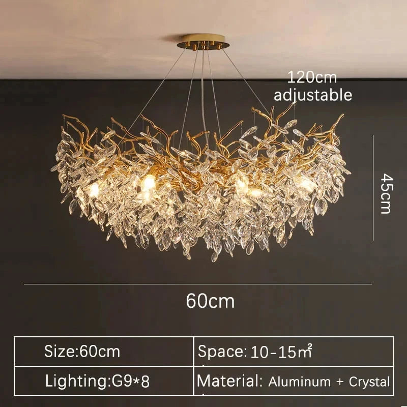 Prisme — Lustre en Cristal
