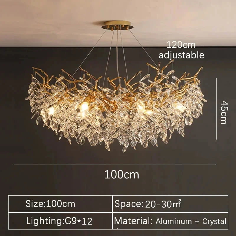 Prisme — Lustre en Cristal