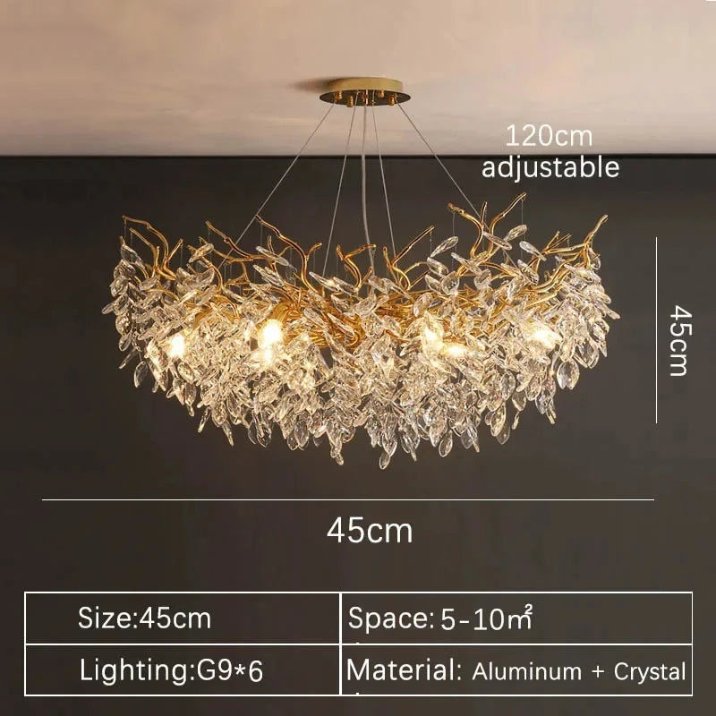 Prisme — Lustre en Cristal