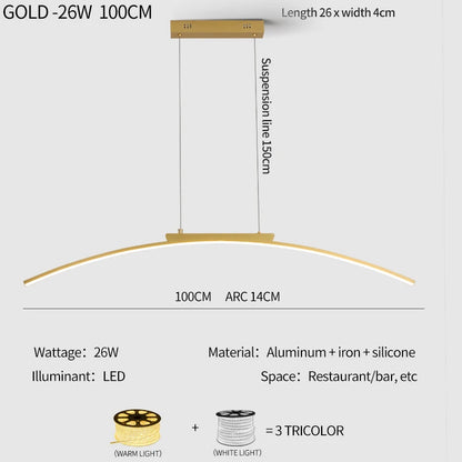 Arceau — Suspension Arc LED, vue 11