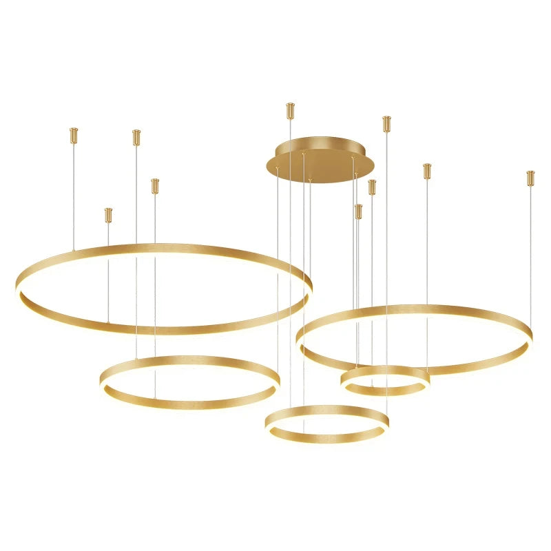 Orbite — Lustre à Anneaux Concentriques, vue 5