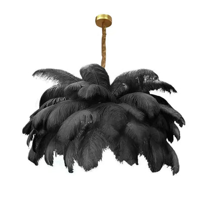 Aigrette — Lustre en Plumes d'Autruche, vue 6