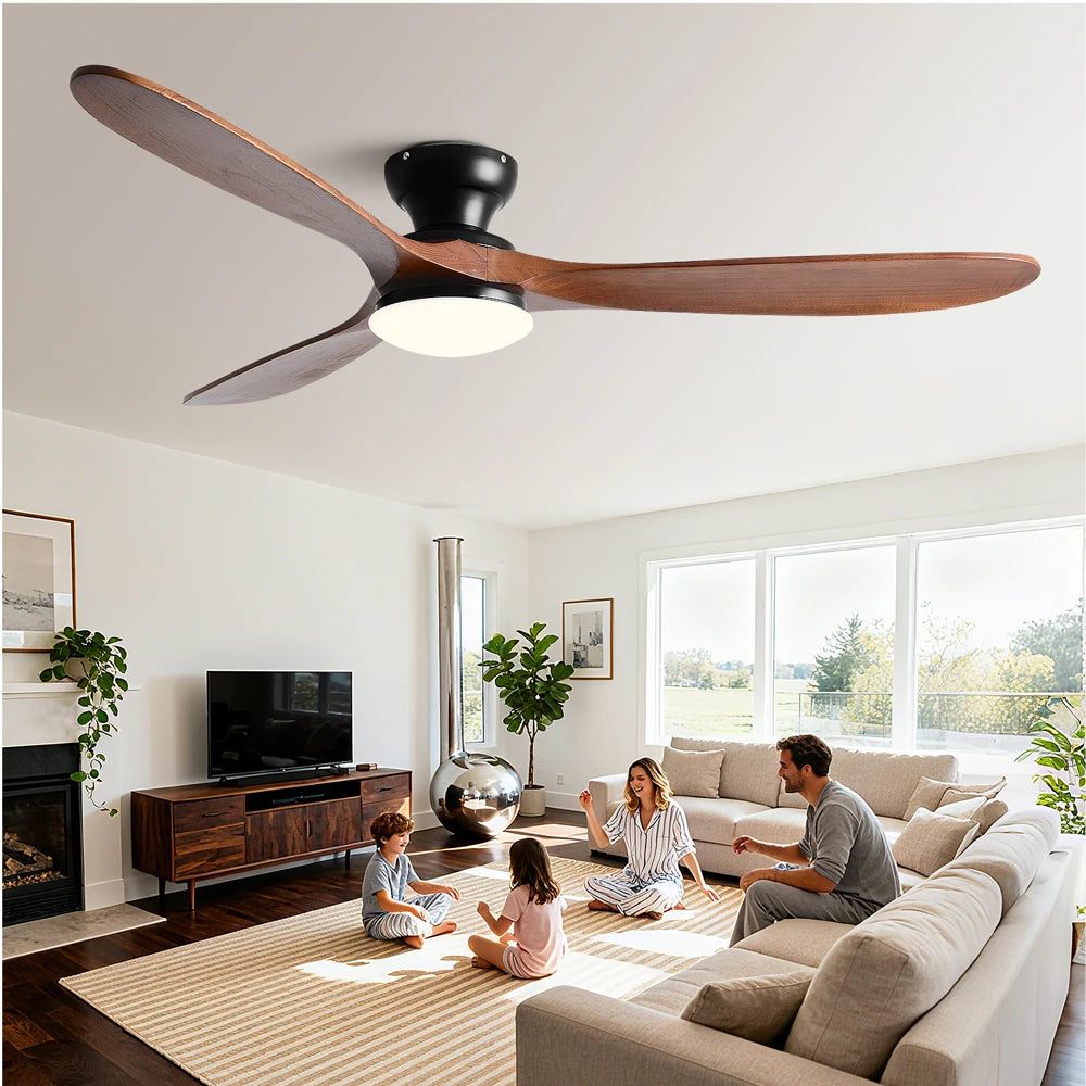 Mistral, détail d'une pale en bois massif