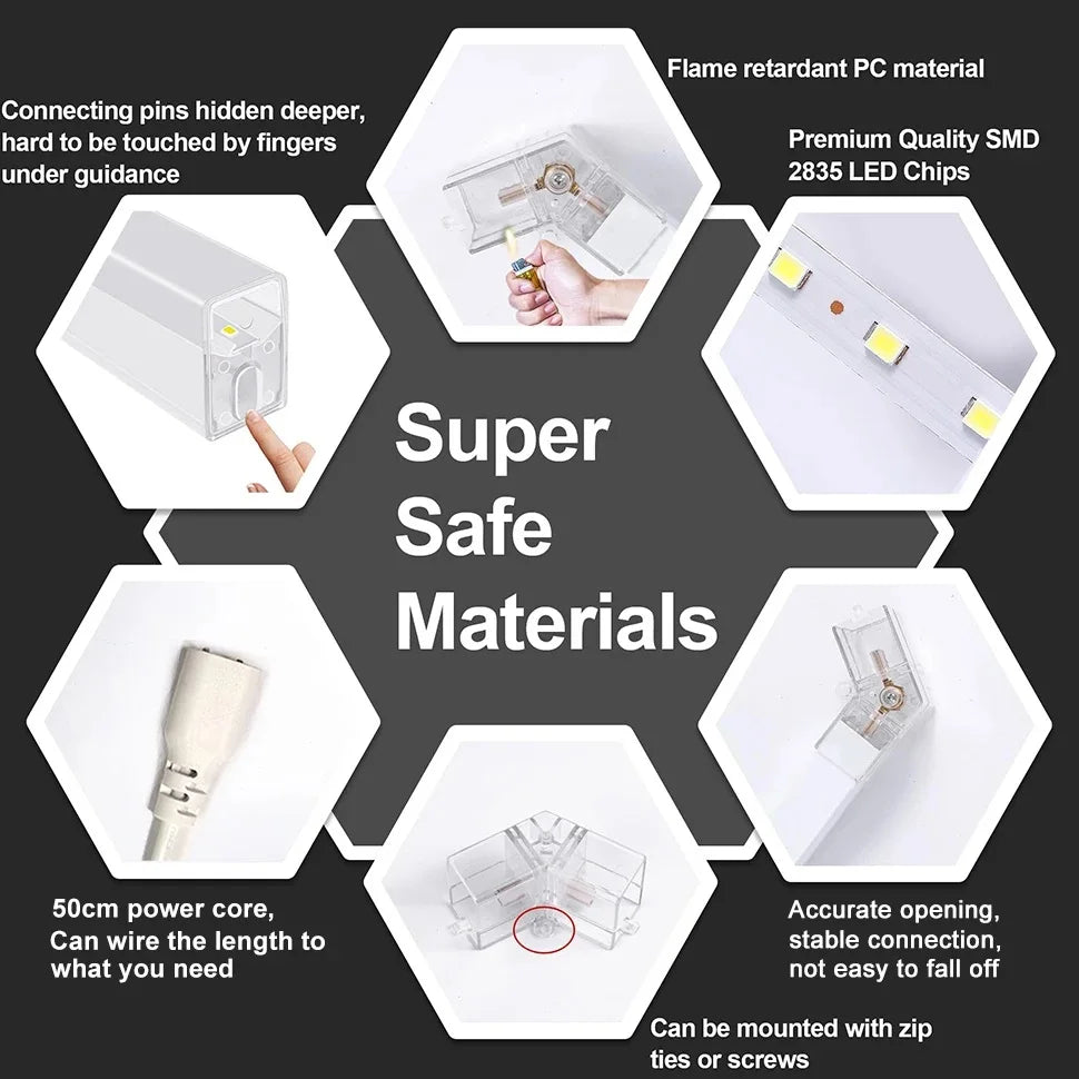 Plafonnier Hexagonal LED — Garage & Atelier, vue 5