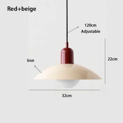 Duo, suspension bicolore
