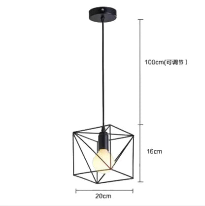 Forge — Suspension en Fer Patiné, vue 14