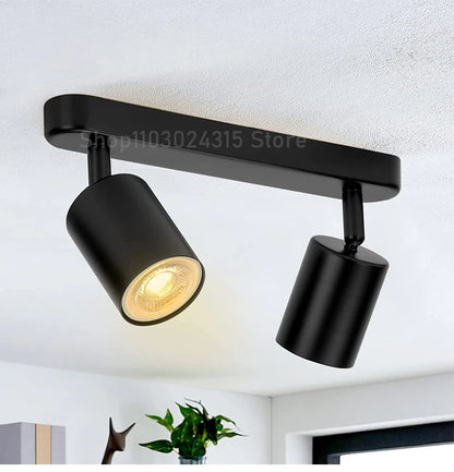 Spot LED GU10, montage en applique