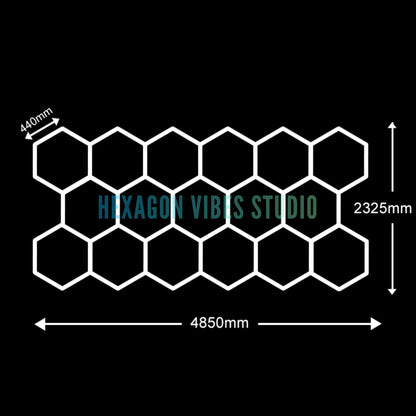 Plafonnier Hexagonal LED — Garage & Atelier, vue 22