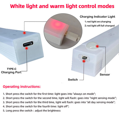 Réglette LED Sans Fil à Détecteur de Mouvement, vue 6