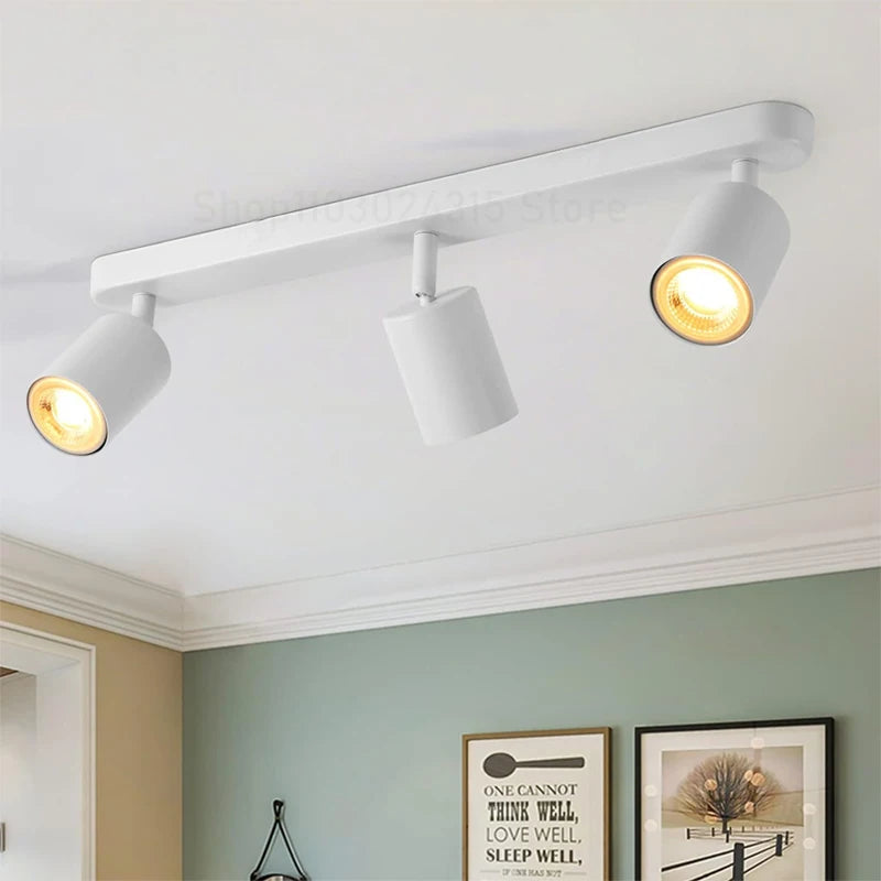 Spot LED GU10, modèle noir