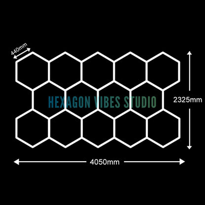 Plafonnier Hexagonal LED — Garage & Atelier, vue 20