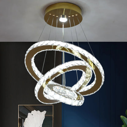 Versailles — Lustre en Cristal à Trois Étages, vue 6