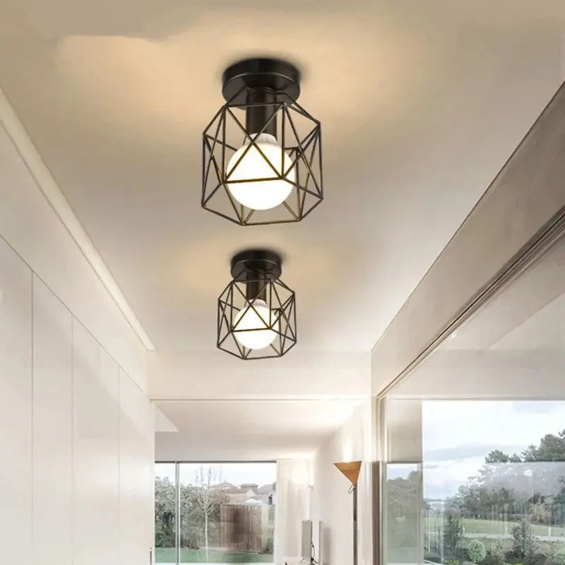 Orbe — Plafonnier Rond en Métal, vue 2