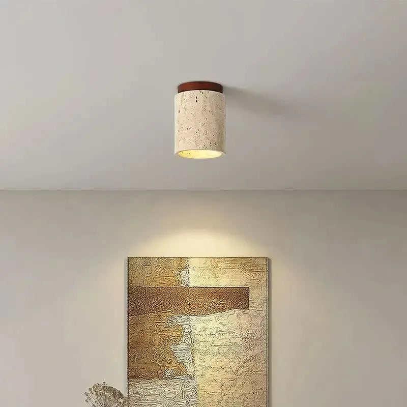 Cairn, finition noyer