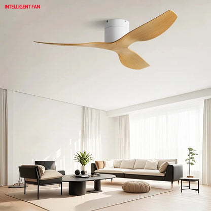 Zéphyr, ventilateur de plafond à trois pales, vue d'ensemble