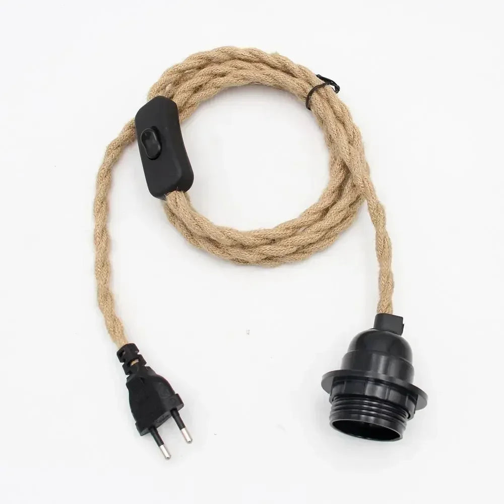Filin, monture de suspension à cordon torsadé