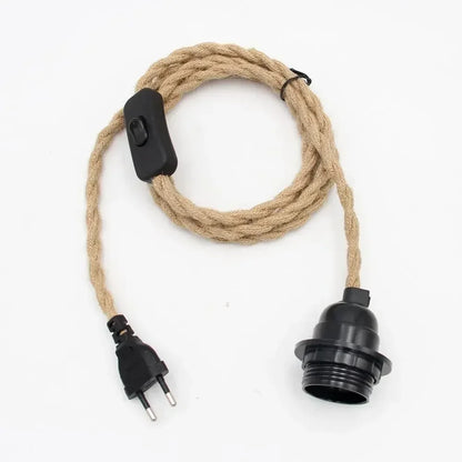 Filin, monture de suspension à cordon torsadé