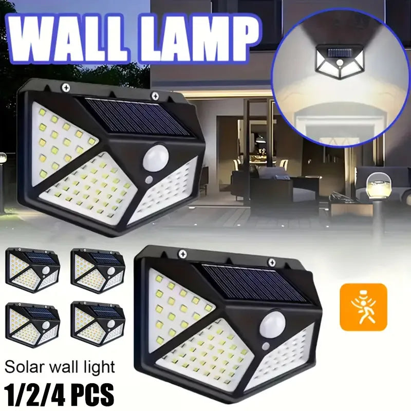 Applique Solaire de Jardin 100 LED