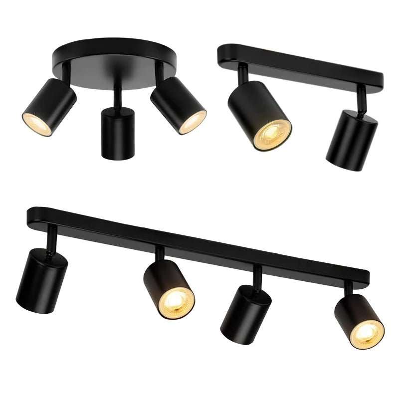 Spot LED GU10 orientable, vue d'ensemble