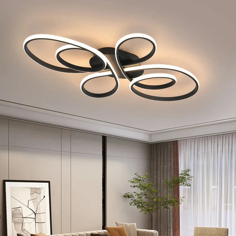 Aplat installé dans un séjour bas de plafond