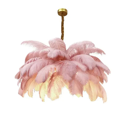 Aigrette — Lustre en Plumes d'Autruche, vue 8