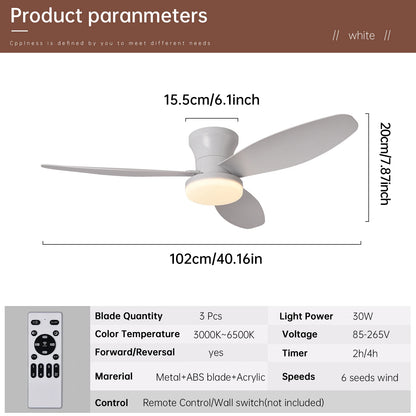 Sirocco, ventilateur trois pales
