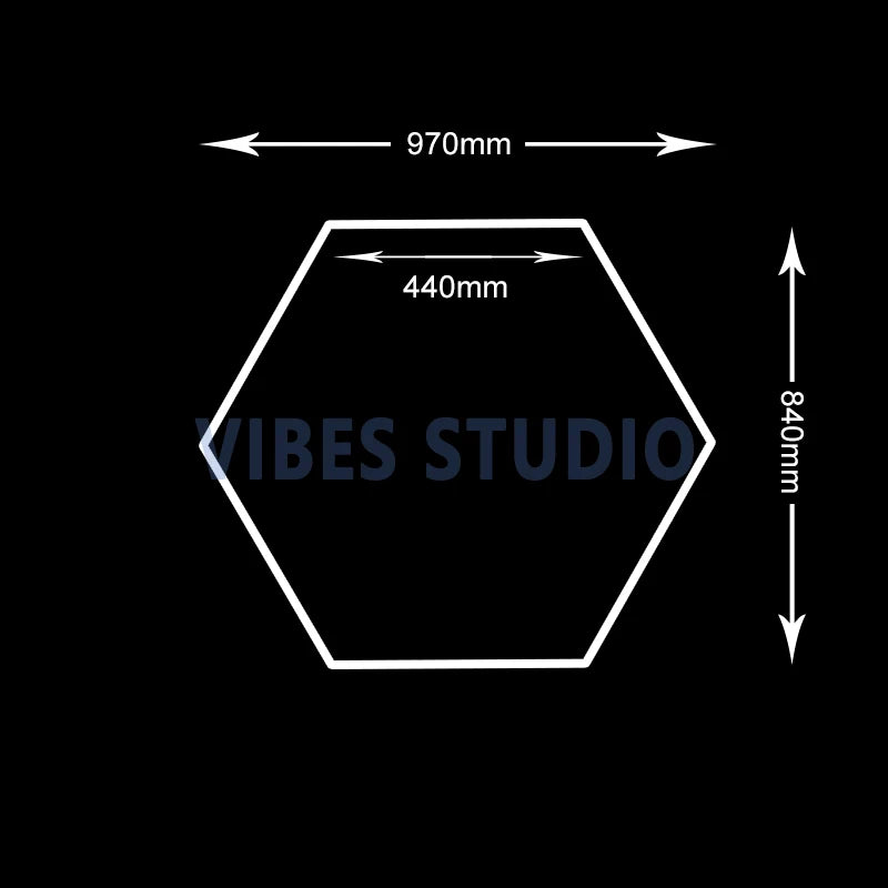 Plafonnier Hexagonal LED — Garage & Atelier, vue 16
