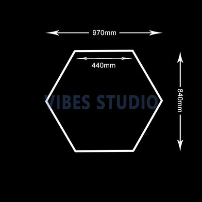 Plafonnier Hexagonal LED — Garage & Atelier, vue 16