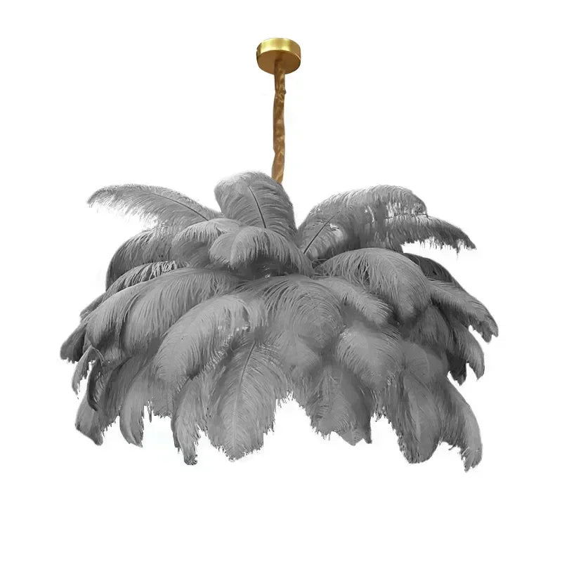 Aigrette — Lustre en Plumes d'Autruche, vue 9