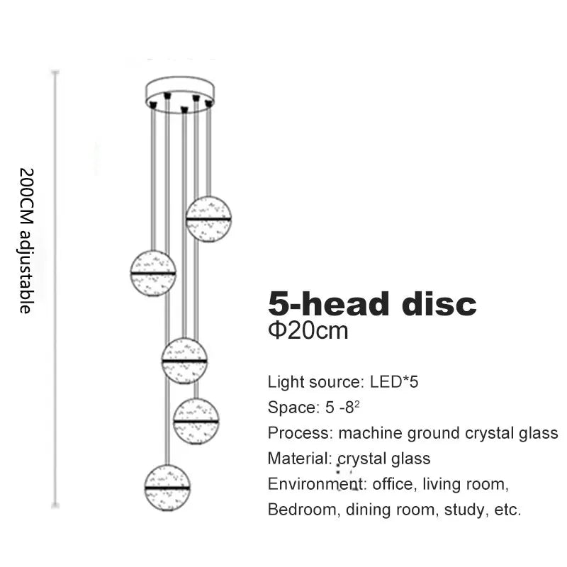 Grêle, détail d'une boule de cristal