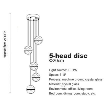 Grêle, détail d'une boule de cristal