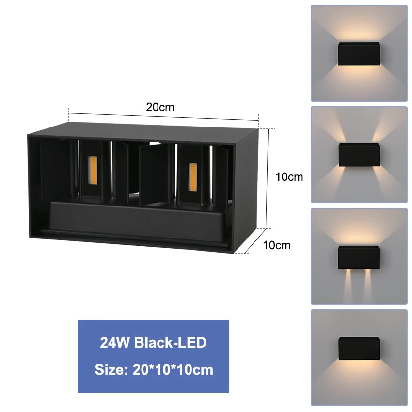 Applique Murale LED Étanche IP65 — Intérieur & Extérieur, vue 10