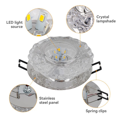 Plafonnier LED sur un balcon