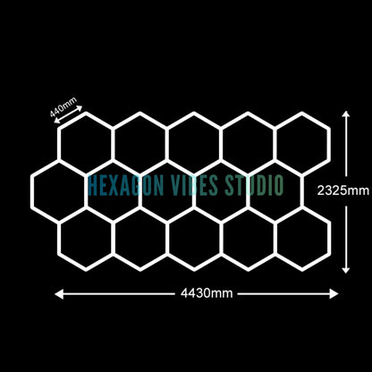 Plafonnier Hexagonal LED — Garage & Atelier, vue 21
