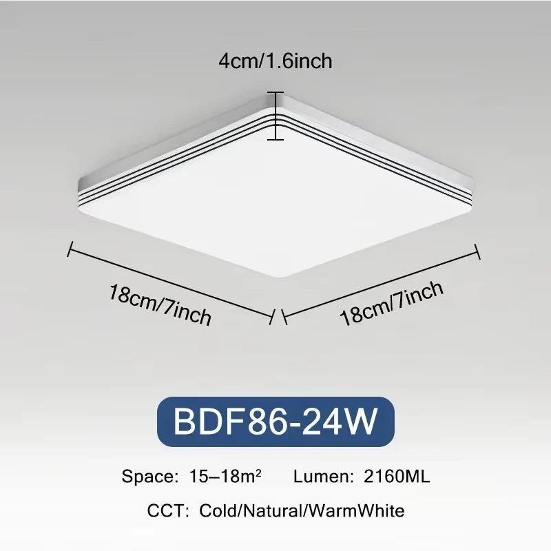 Panneau LED, vue de profil
