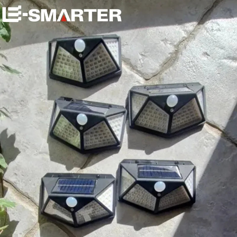 Applique Solaire de Jardin 100 LED, vue 5