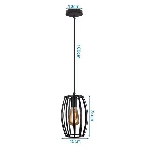 Forge — Suspension en Fer Patiné, vue 13