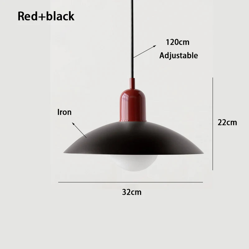 Duo, suspension bicolore