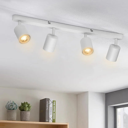 Spot LED GU10, détail de la rotule d'orientation