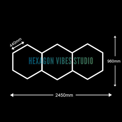 Plafonnier Hexagonal LED — Garage & Atelier, vue 17