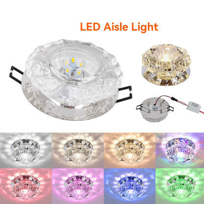 Plafonnier LED, détail du diffuseur
