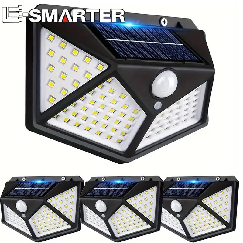 Applique Solaire de Jardin 100 LED, vue 2