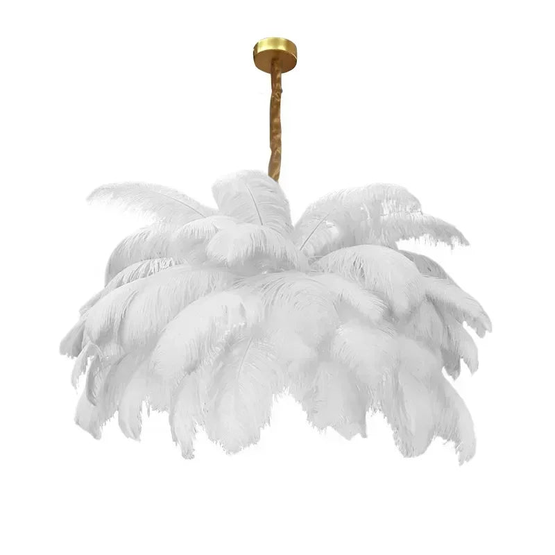 Aigrette — Lustre en Plumes d'Autruche, vue 7